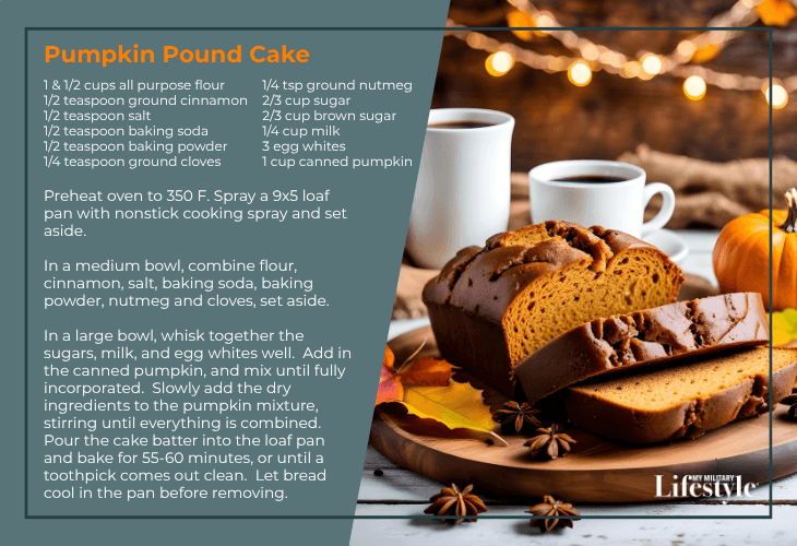 1 & 12 cups all purpose flour 12 teaspoon ground cinnamon 12 teaspoon salt 12 teaspoon baking soda 12 teaspoon baking powder 14 teaspoon ground cloves Preheat oven to 350 F. Spray a 9x5 loaf pan w (1).png