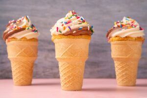 Ice Cream Cone Cupcakes