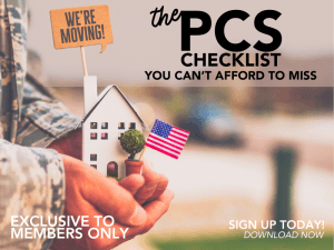 Members Only | THE PCS Checklist
