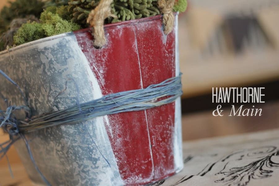 Patriotic DIY Centerpiece Patriotic DIY Centerpiece