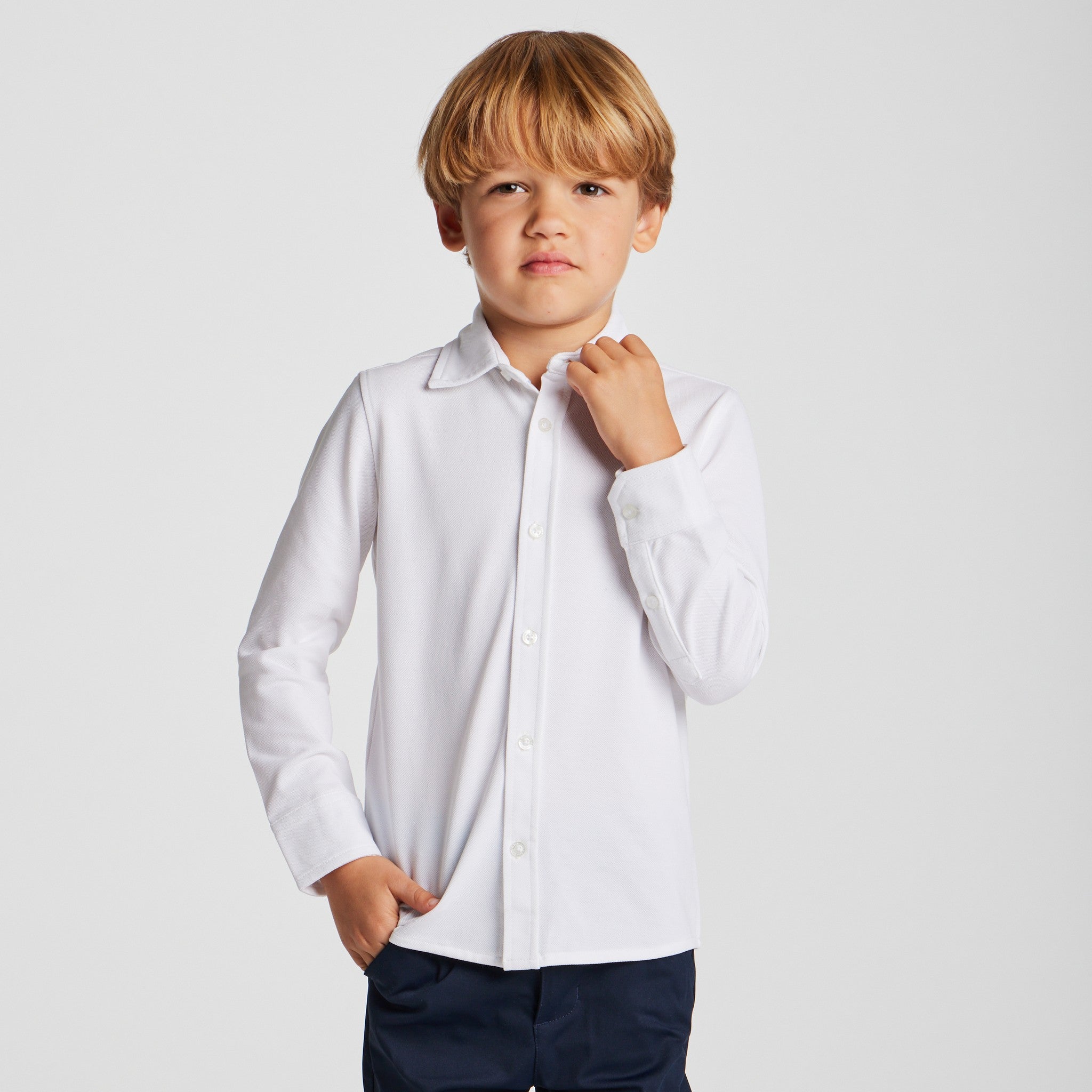 Knit-Tech™ Shirt | White - 3T / White