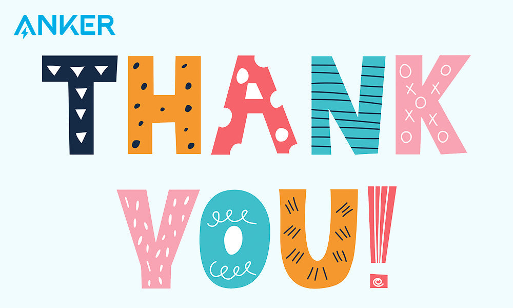 Anker Gift Card Thank You / $50