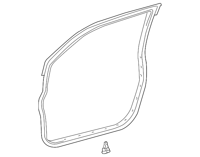 2004 - 2010 Toyota Door Seal 67861-AE010