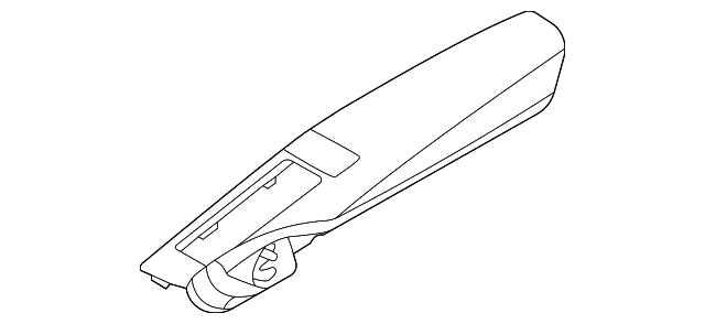 2021 - 2023 Jaguar Door Armrest T2H48120QWX