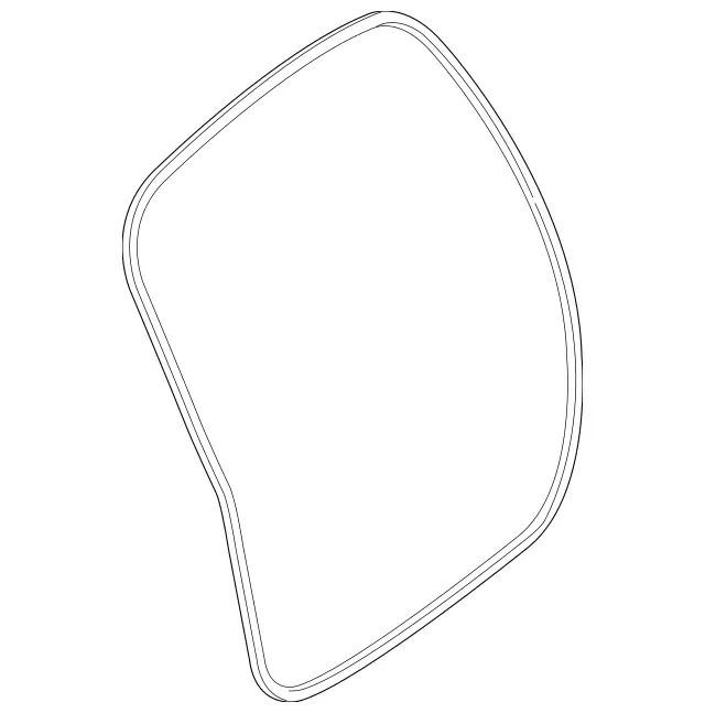 2013 - 2019 Mercedes-Benz Hatch Seal 166-740-02-78