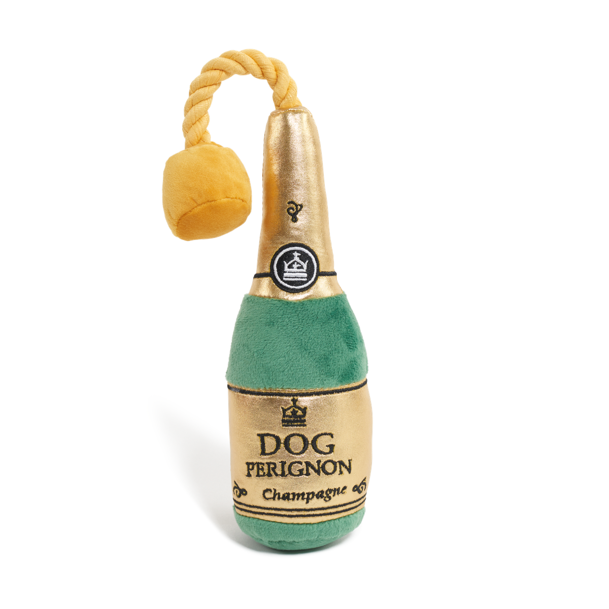 Dog Perignon Plush Tug Dog Toy - M/L