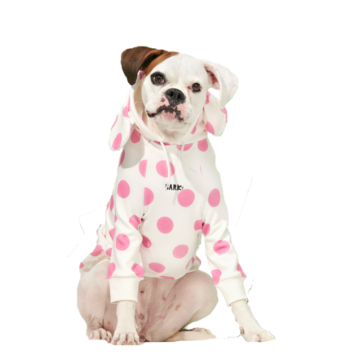 Spotted Elephant™ Dog Hoodie - M