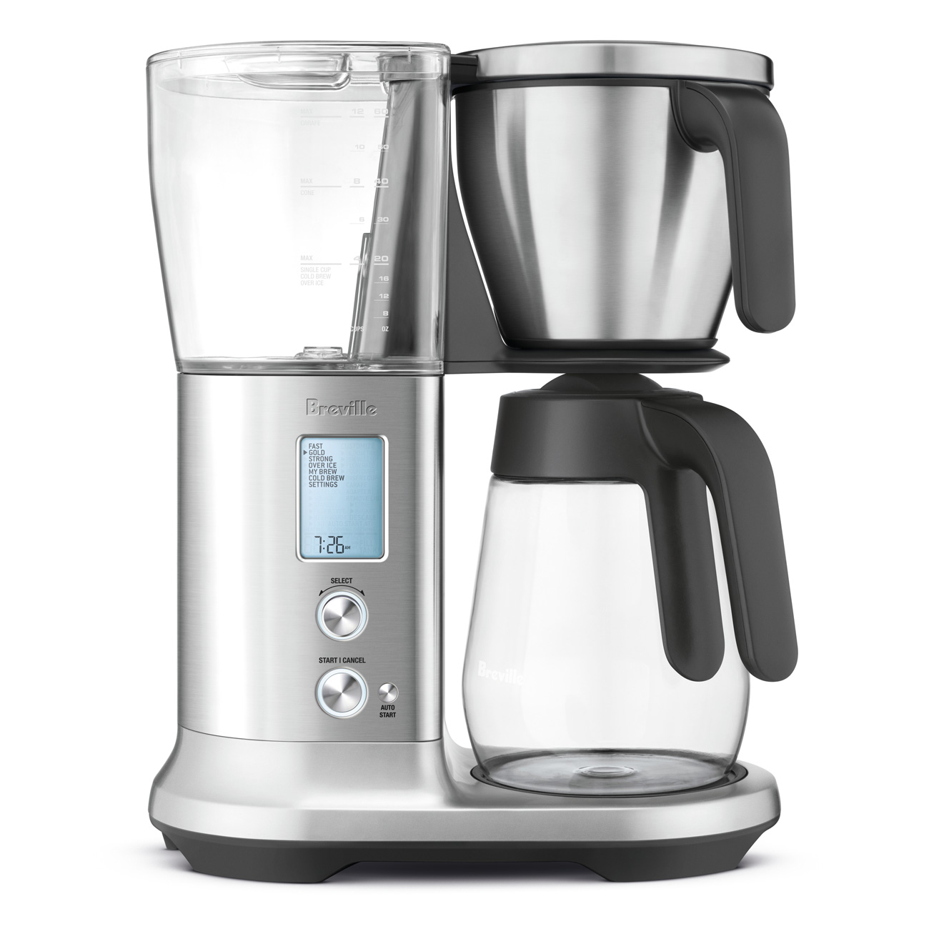 the Breville Precision Brewer Glass