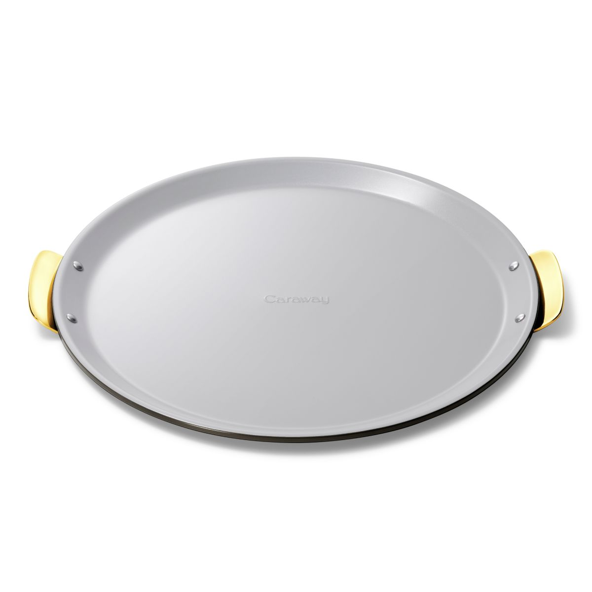 15" Pizza Pan In Black | Non-Stick, Non-Toxic, Easy To Clean, Scratch Resistant Ceramic Bakeware | Oven Safe & Durable | Caraway