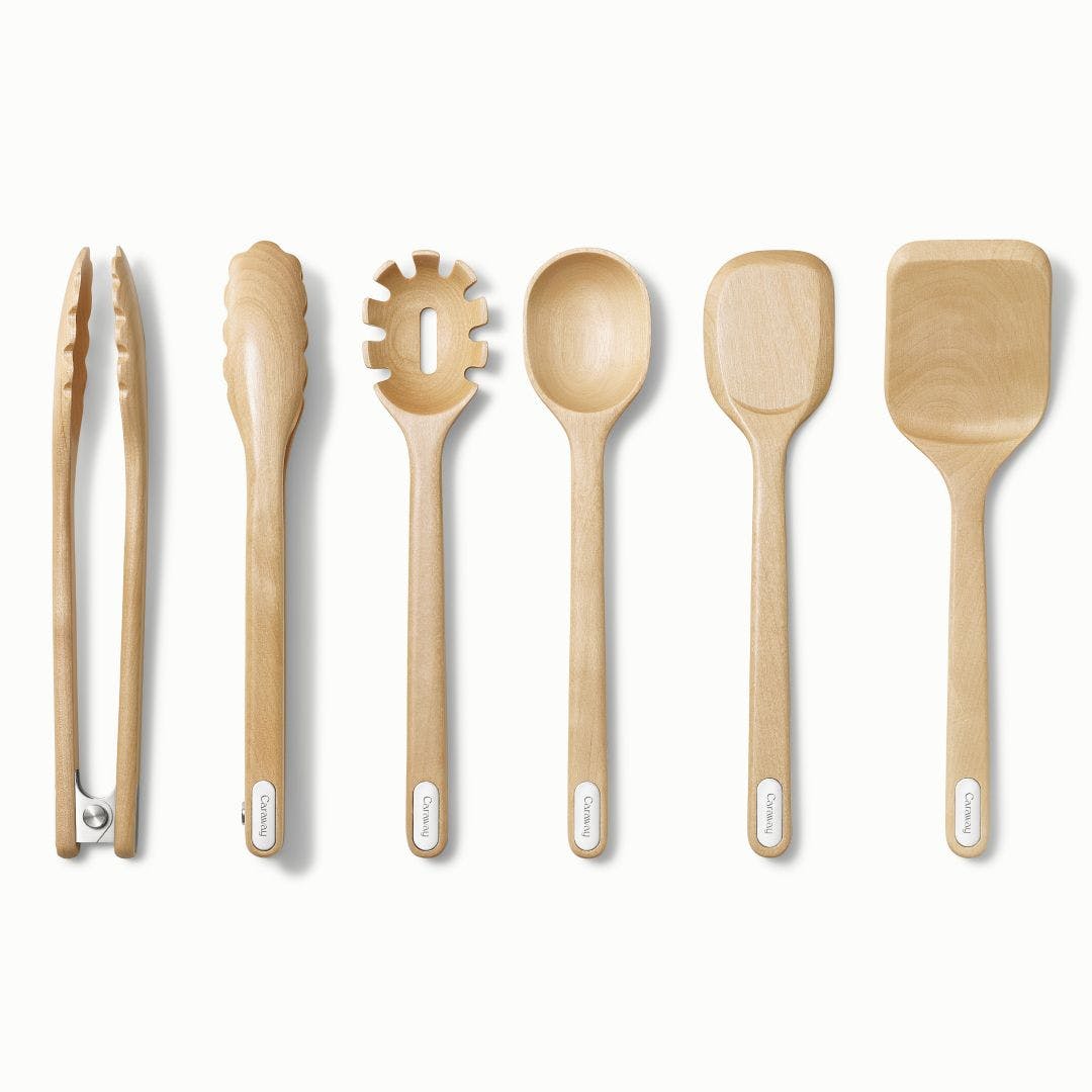 Caraway 5pc Utensil Set I FSC-Certified Birch Wood