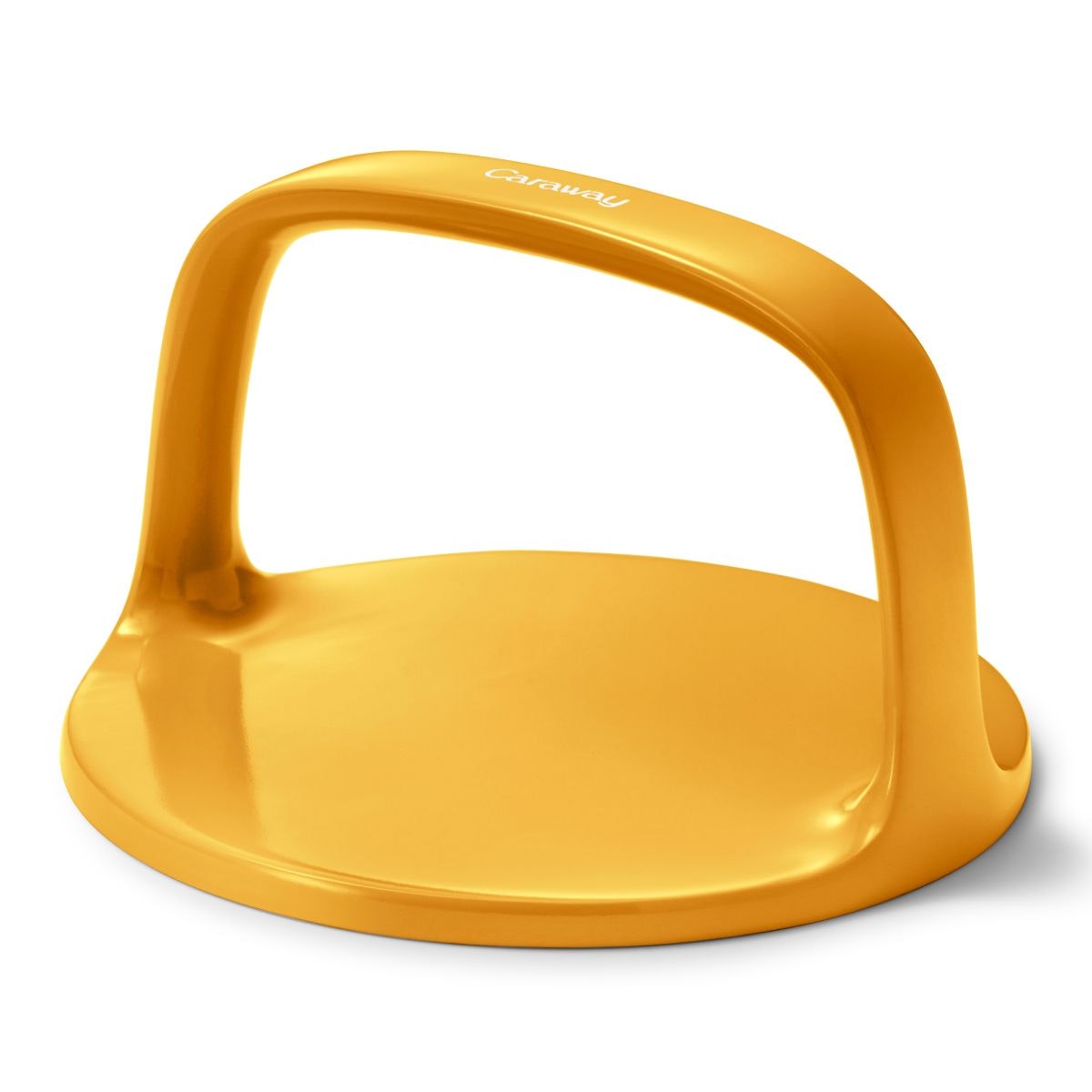 6" Grill Press In Marigold | Premium Stainless Steel | Easy To Clean | Caraway