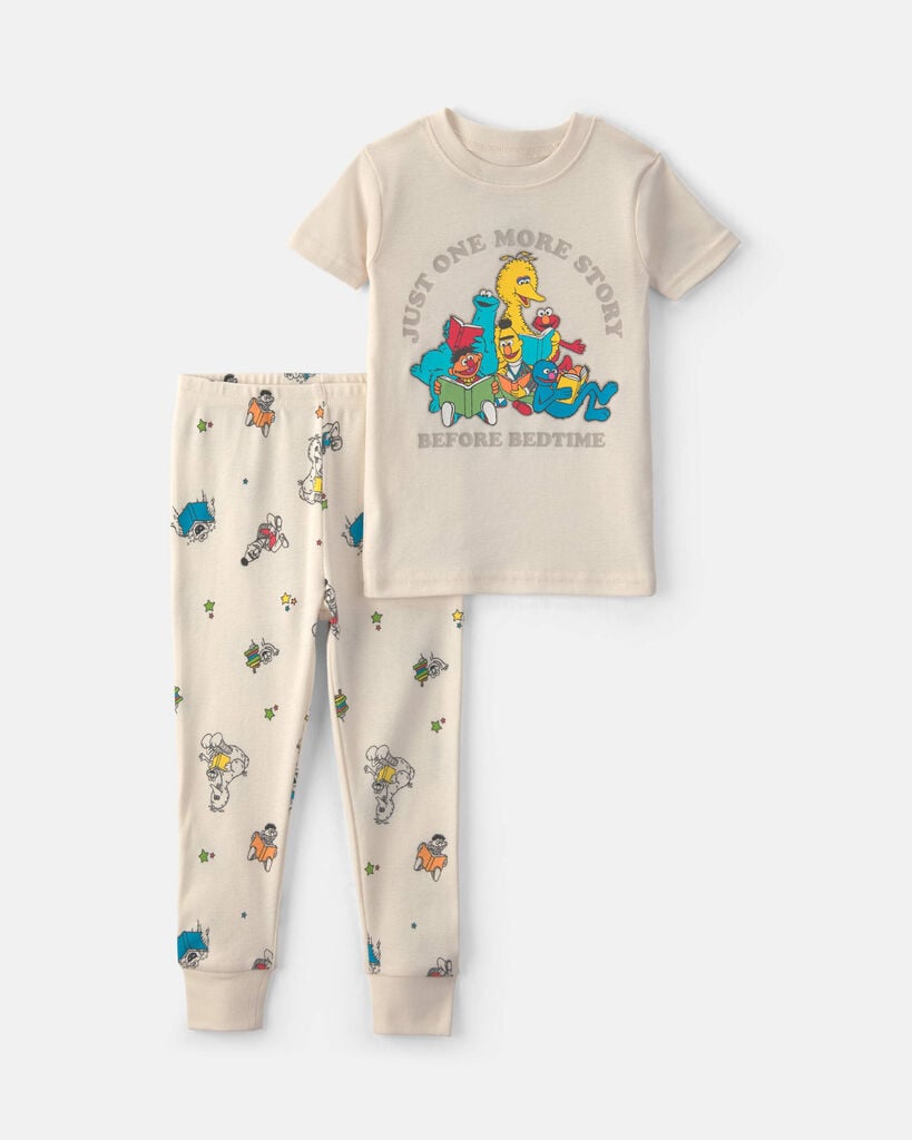 Carter's toddler 2-piece sesame street™ pajama set 2T Multi