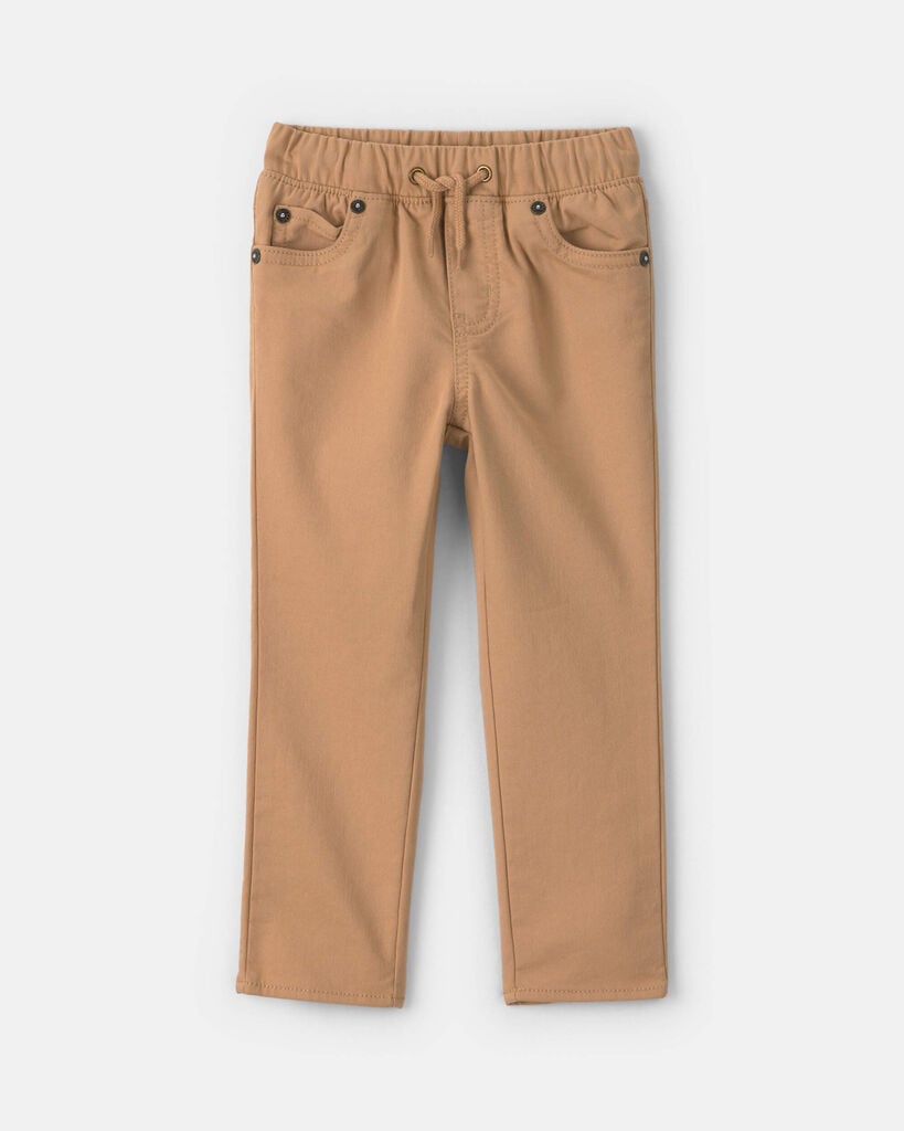 OshKosh B'gosh Toddler Boy Pull-On Pants 12M Brown