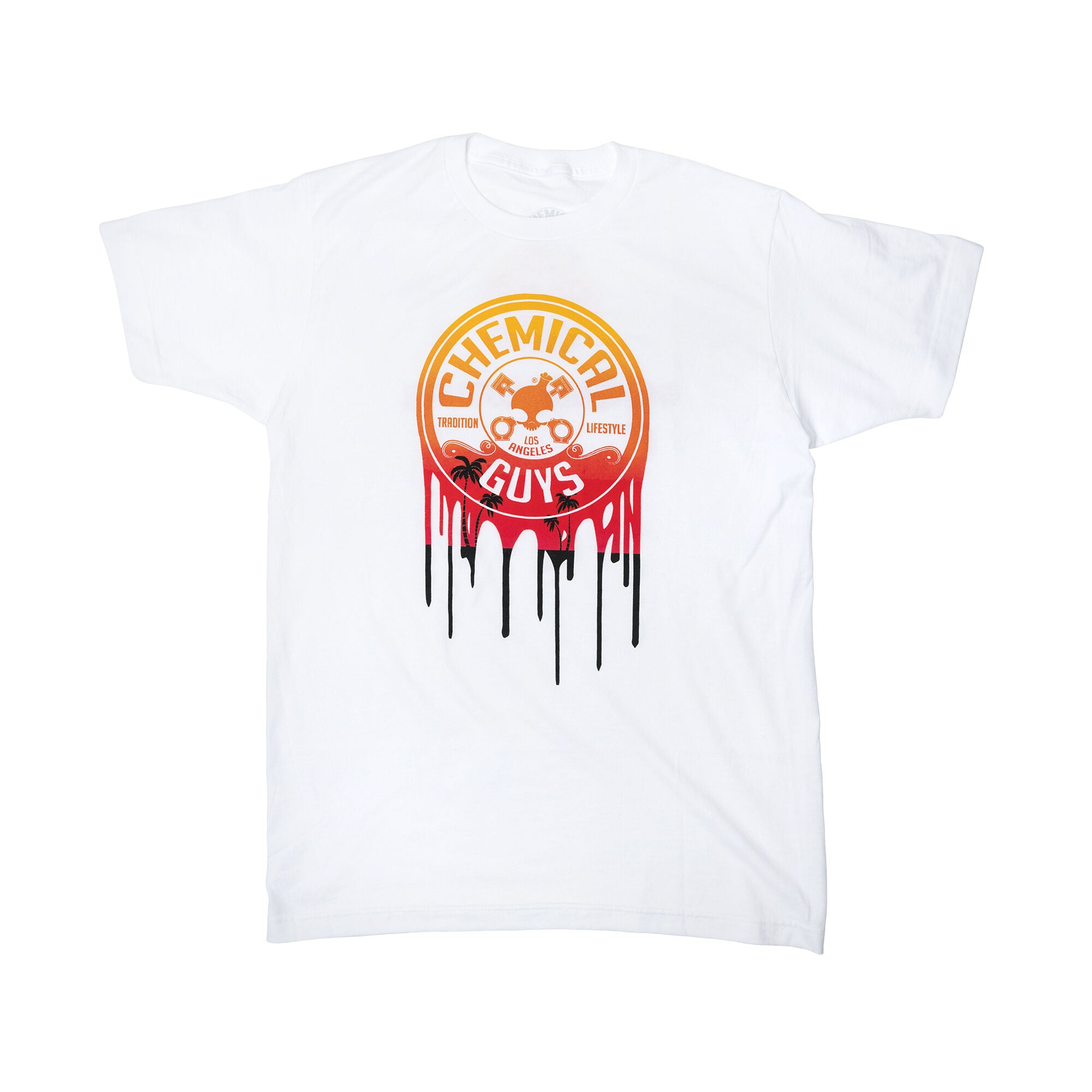 Men's Sunset Cruisin T-Shirt, Black, Small | Chemical Guys