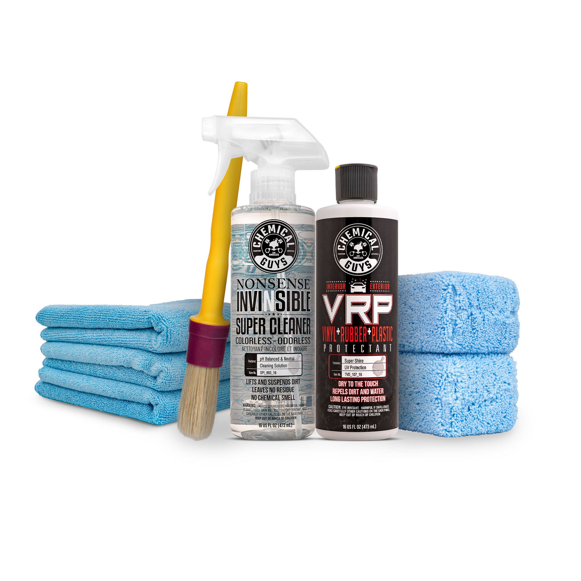 Clean & Refresh Car Interior Kit | Car Detailing | Vehicle Cleaning Kit | Chemical Guys
