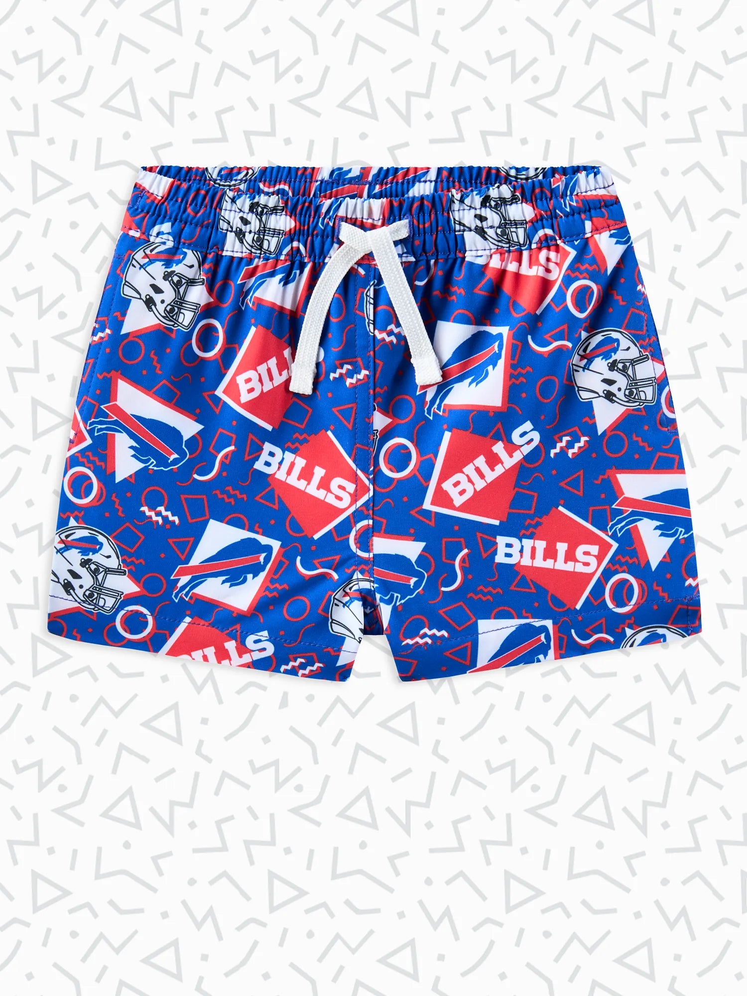 Chubbies The Bills Game Day Fit Polyester/Spandex Swim Trunks with Mesh Brief Liner | Size 6