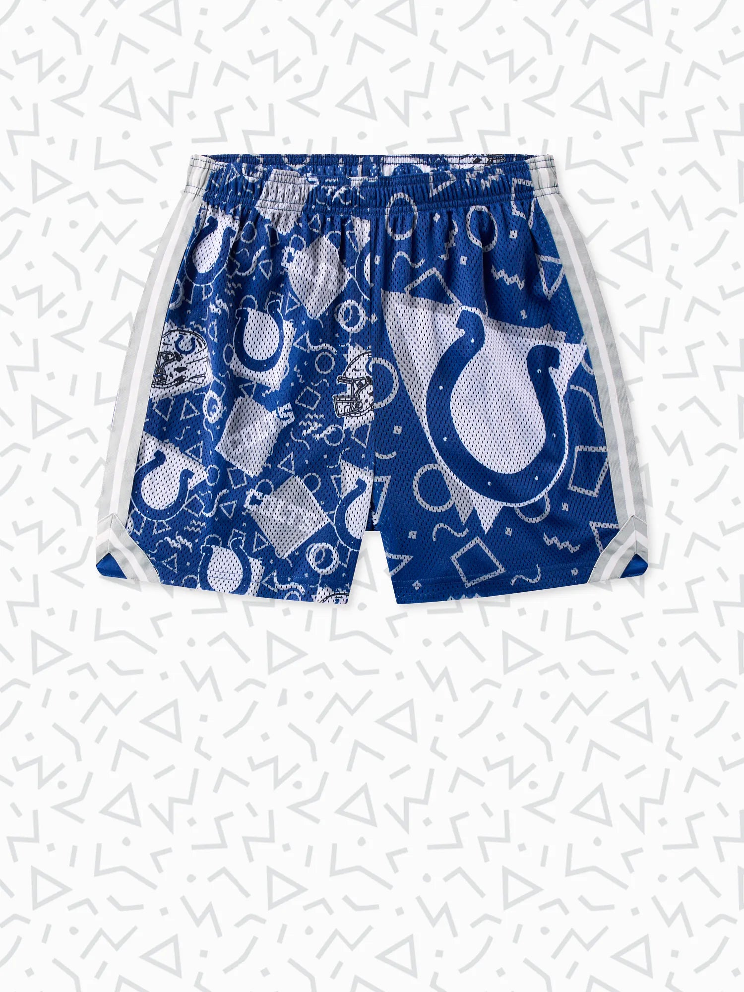Chubbies The Colts Game Day Fit Easy Mesh Shorts for Men in Dark Blue | Size XXL