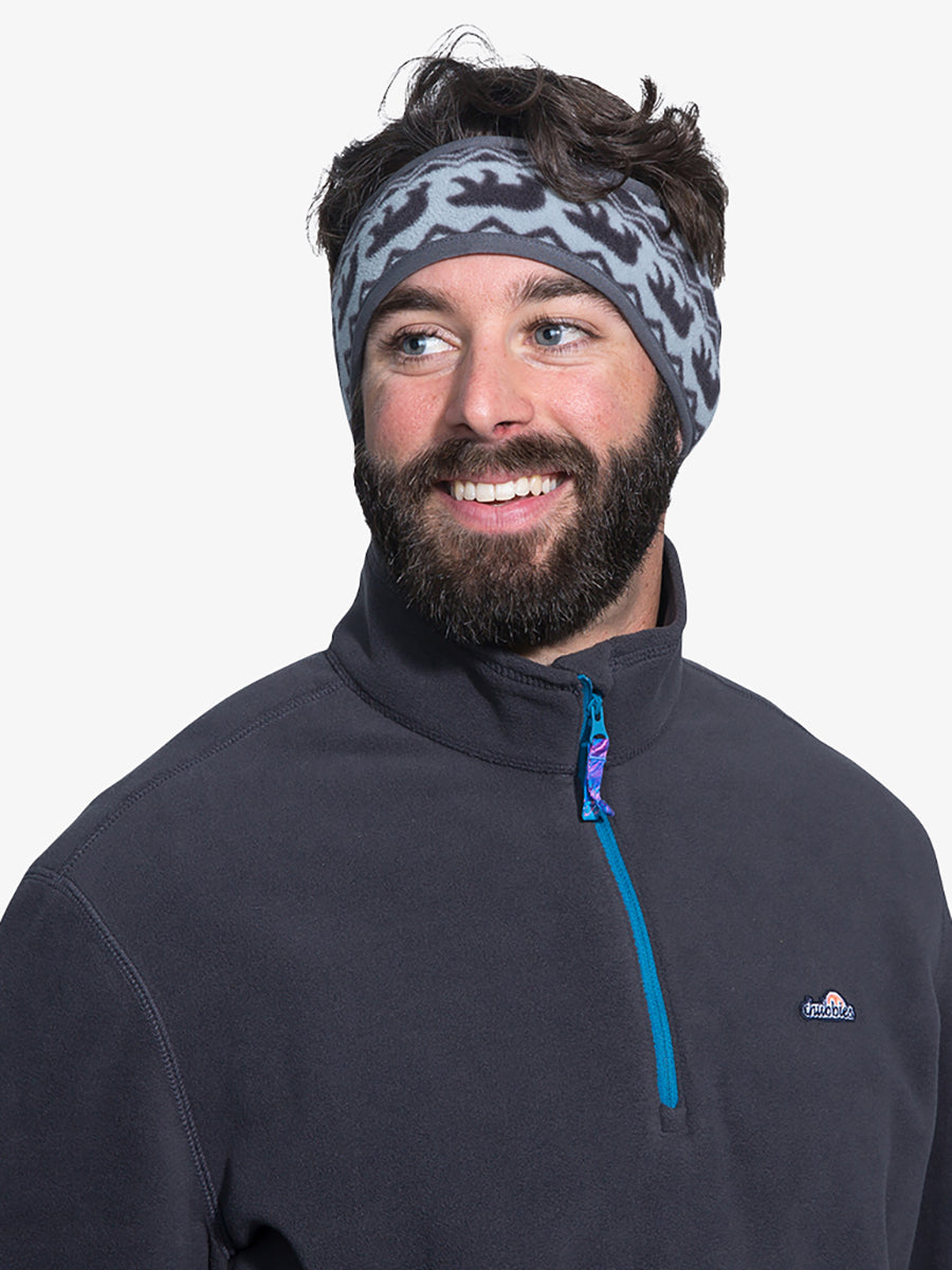Chubbies The Hibernation Headband in Grey
