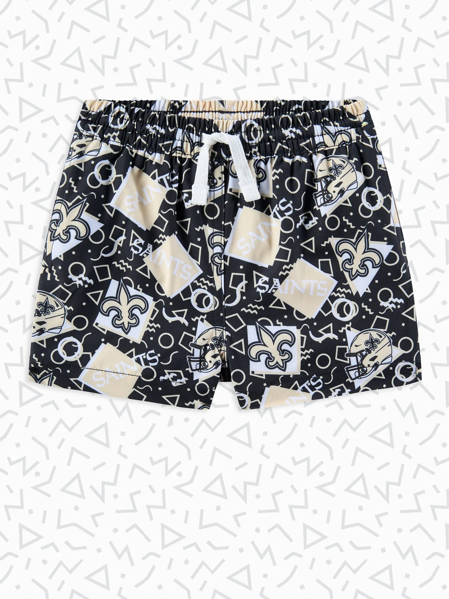 Chubbies The Saints Game Day Fit Polyester/Spandex Swim Trunks with Mesh Brief Liner | Size 6