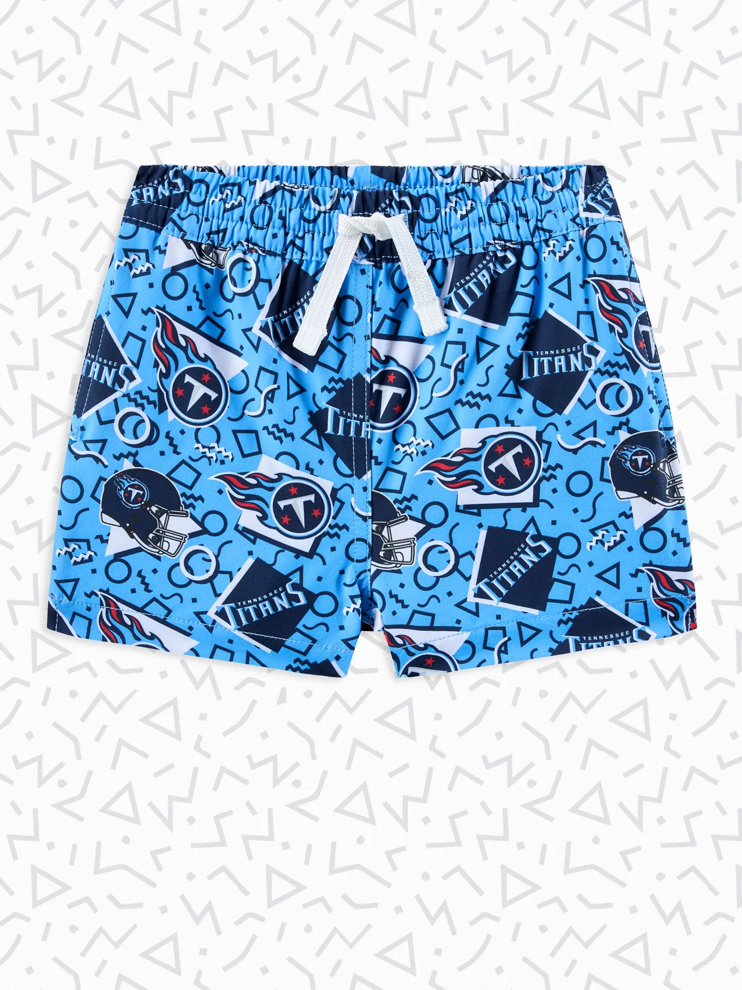 Chubbies The Titans Game Day Fit Polyester/Spandex Swim Trunks with Mesh Brief Liner | Size 6