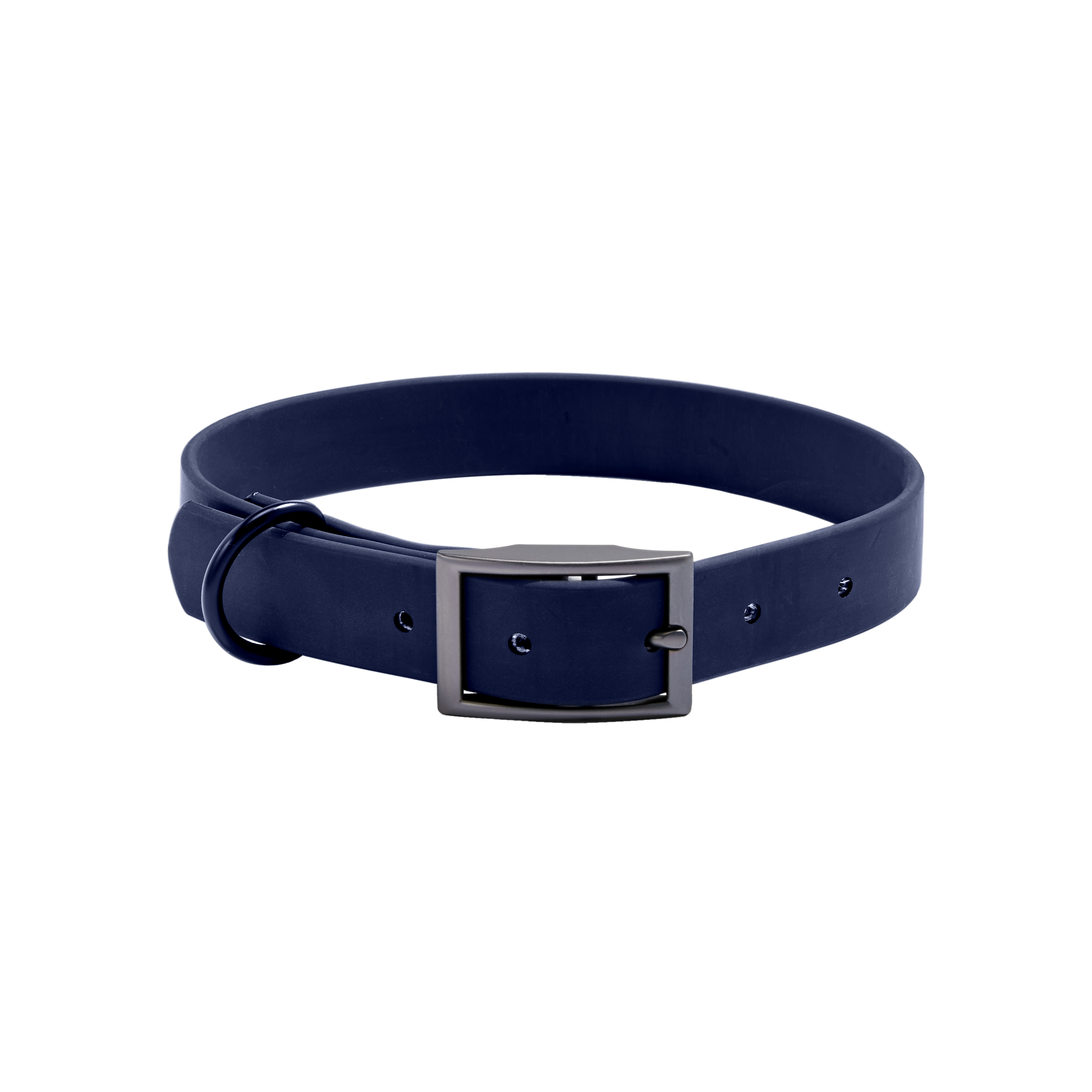 Flex-Poly Dog Collar - Navy / M (Up to 16")