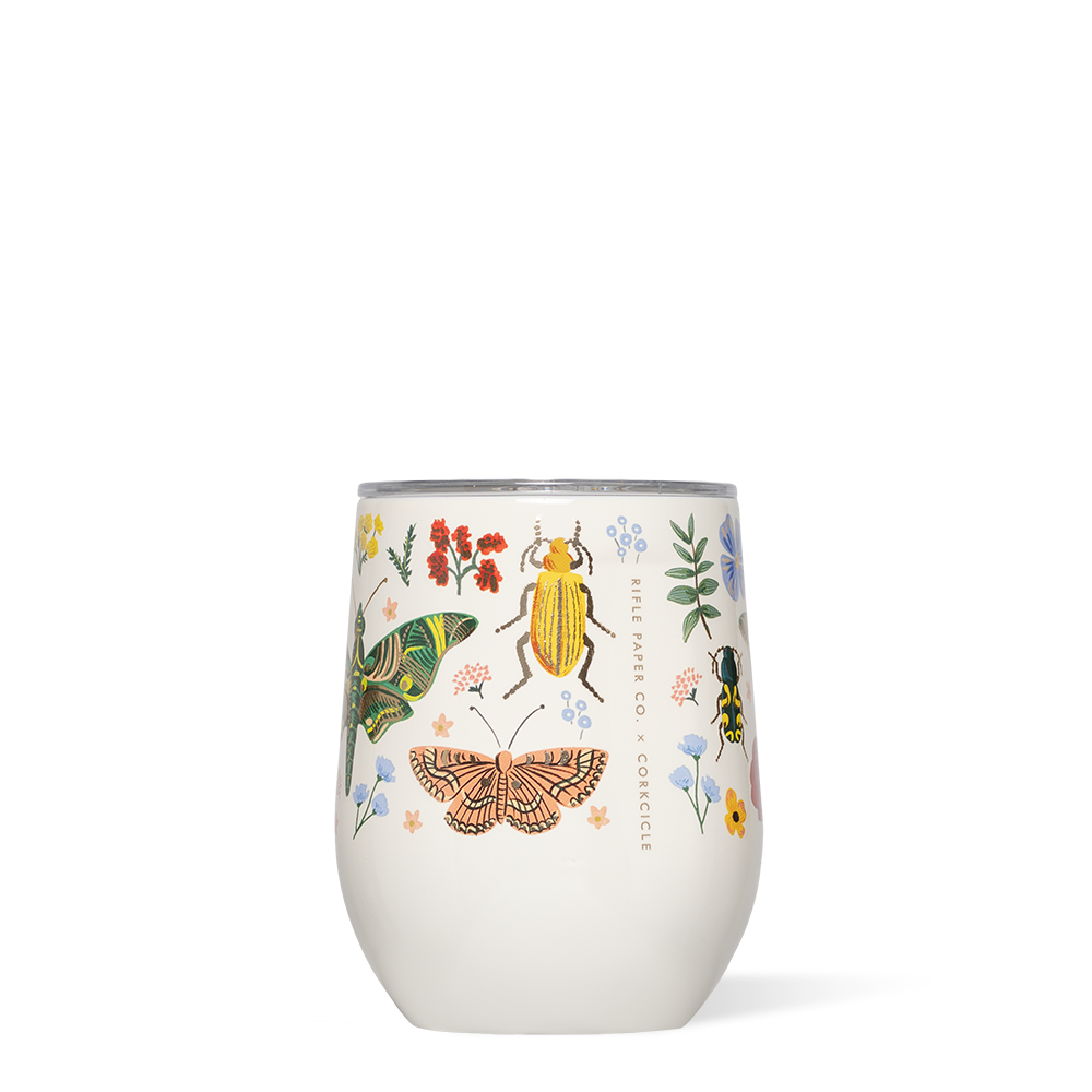 Rifle Paper Co. Stemless - 12oz / Curio Cream
