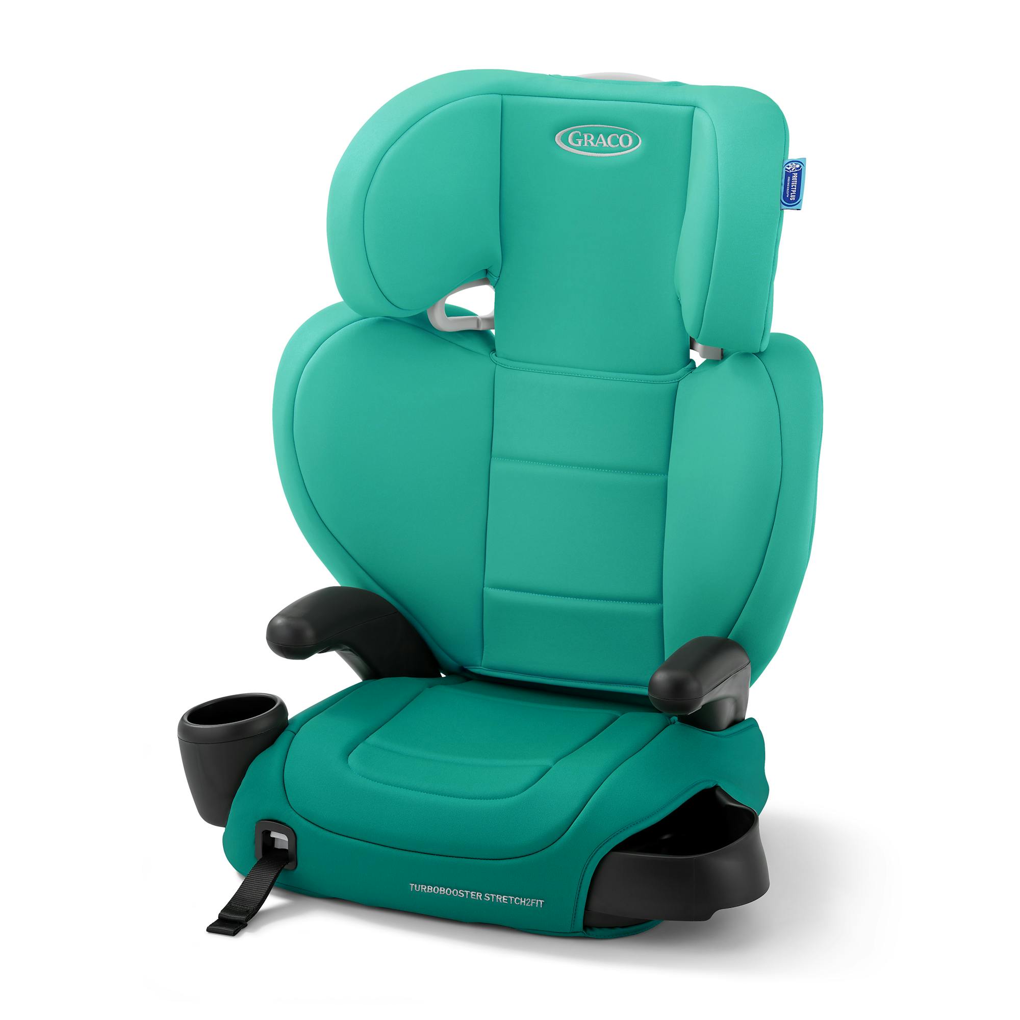 Graco Turbobooster® Stretch2Fit™ Booster Seat, Teagan Blue