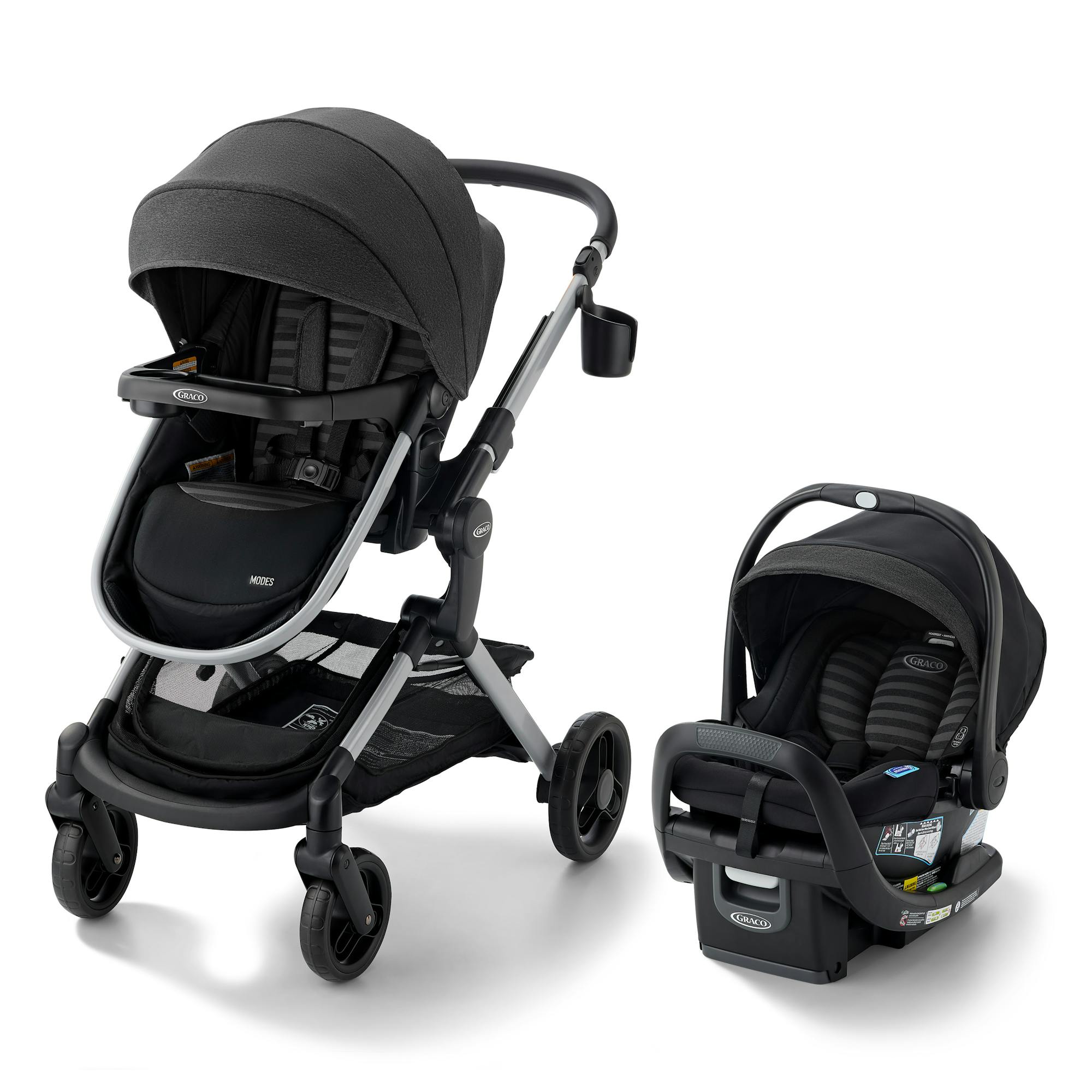 Graco Modes™ Nest DLX Travel System Stroller, Raven Black