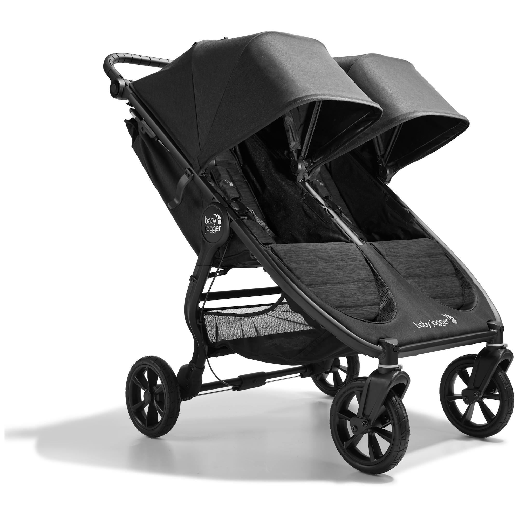 Baby Jogger City Mini® GT2 All-Terrain Double Stroller In Jet Black