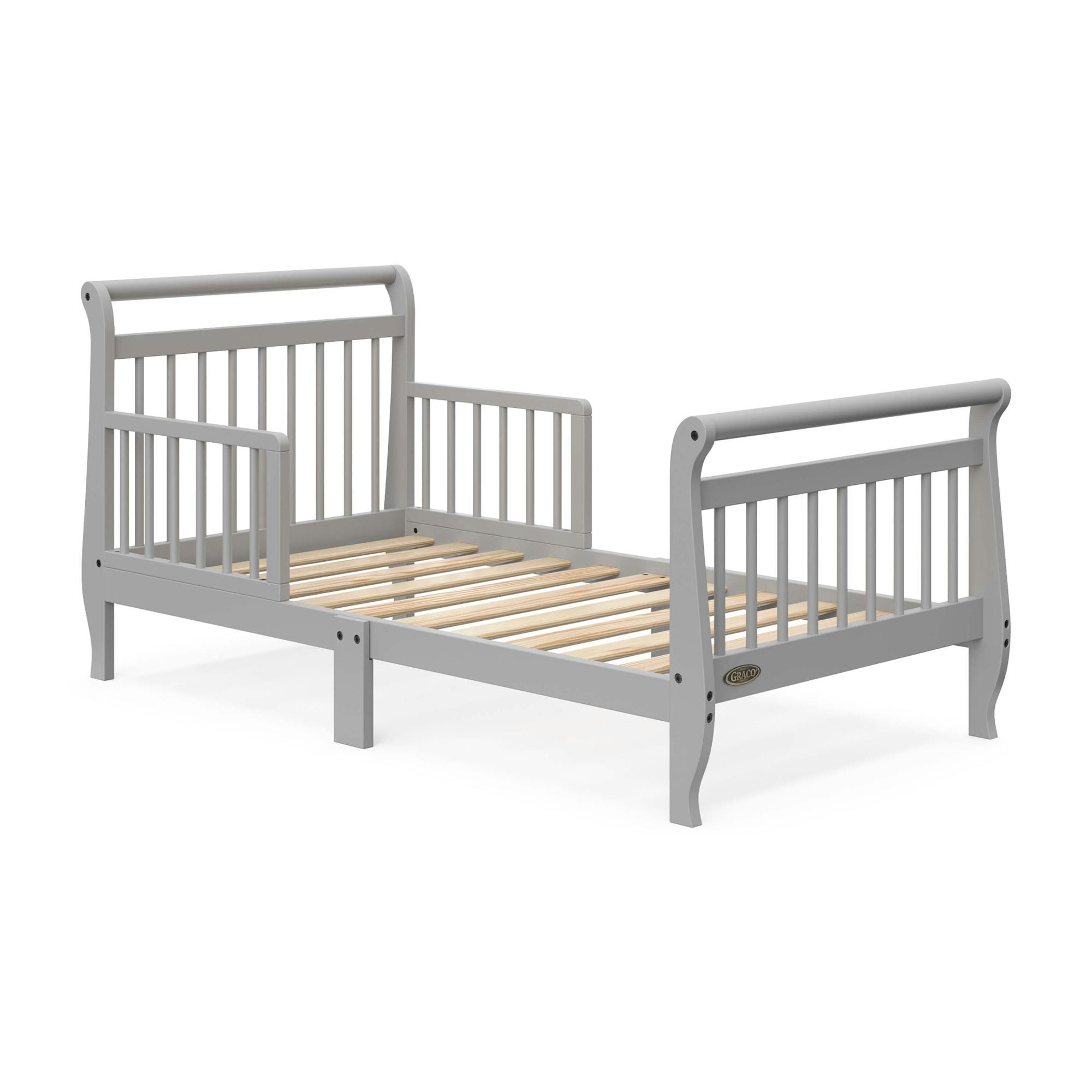 Graco Classic Sleigh Toddler Bed, Pebble Grey