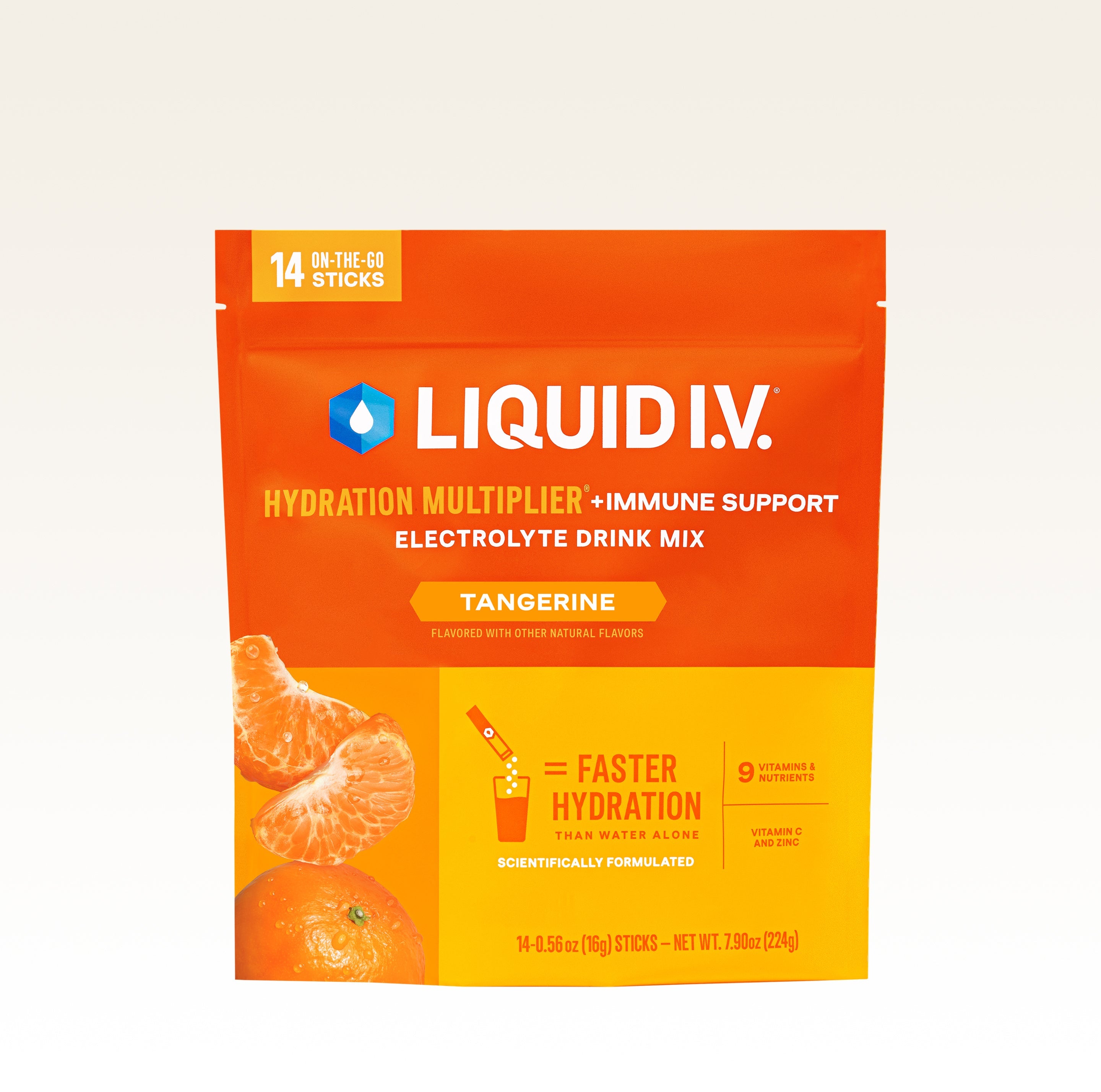 Tangerine Hydration Multiplier® + Immune Support - Tangerine / 28PK