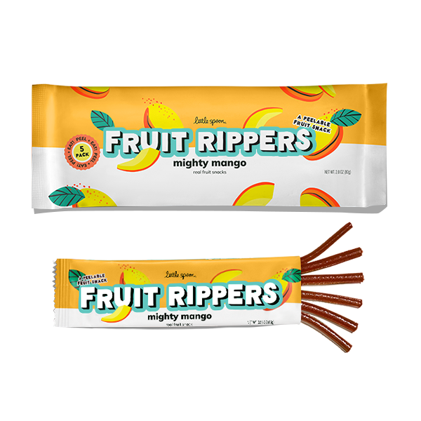 Mighty Mango Fruit Ripper | Mango Fruit Leather | Little Spoon