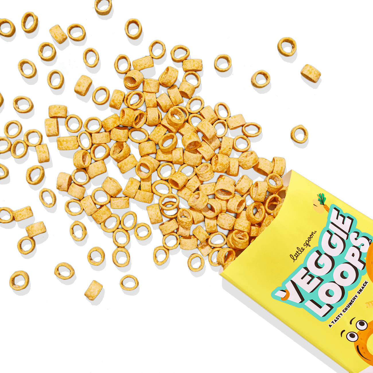 Mac + Cheesy Veggie Loops | Veggie Loops for Kids | Little Spoon