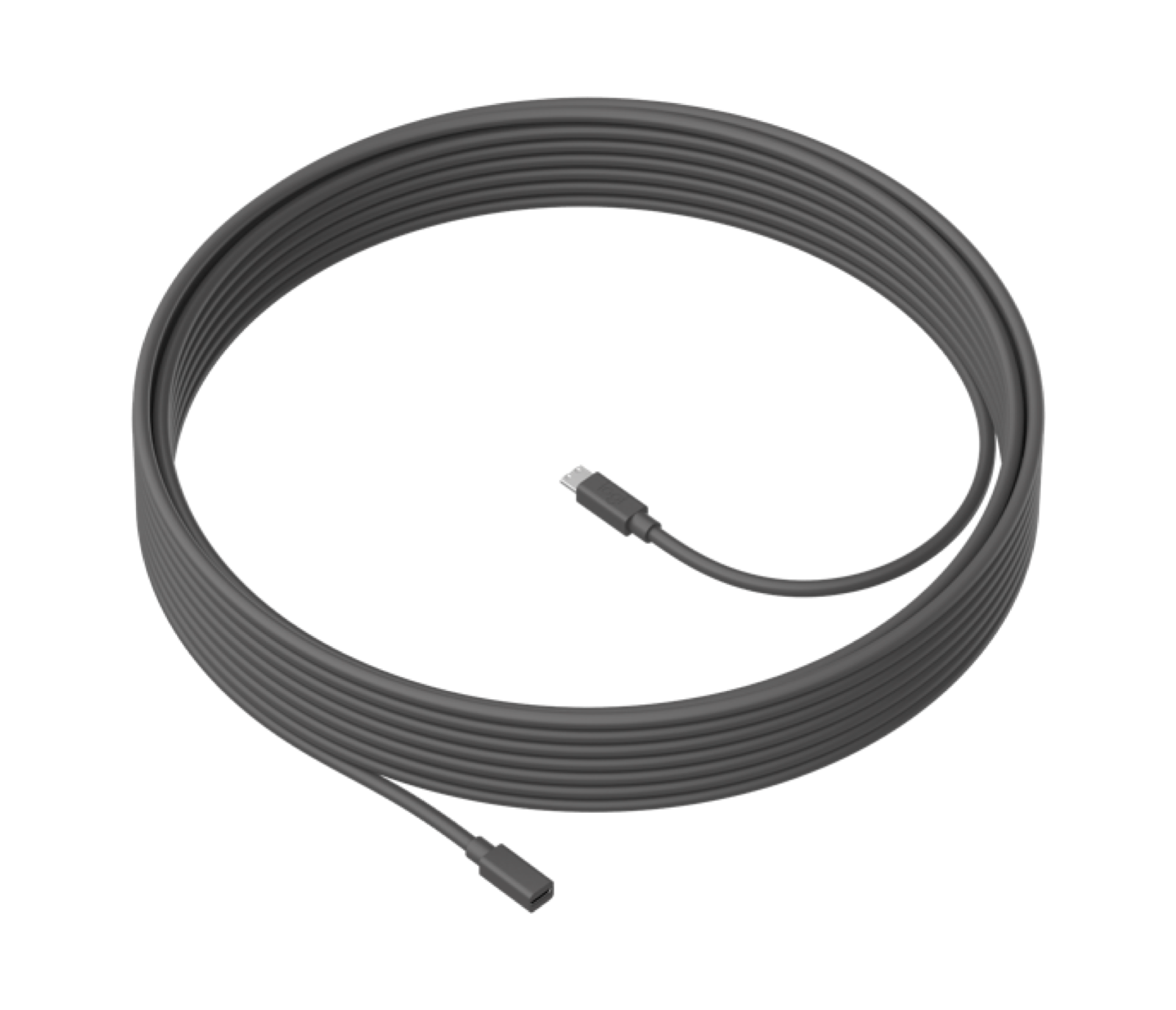 Logitech MeetUp Mic Extension Cable in Grey/Black