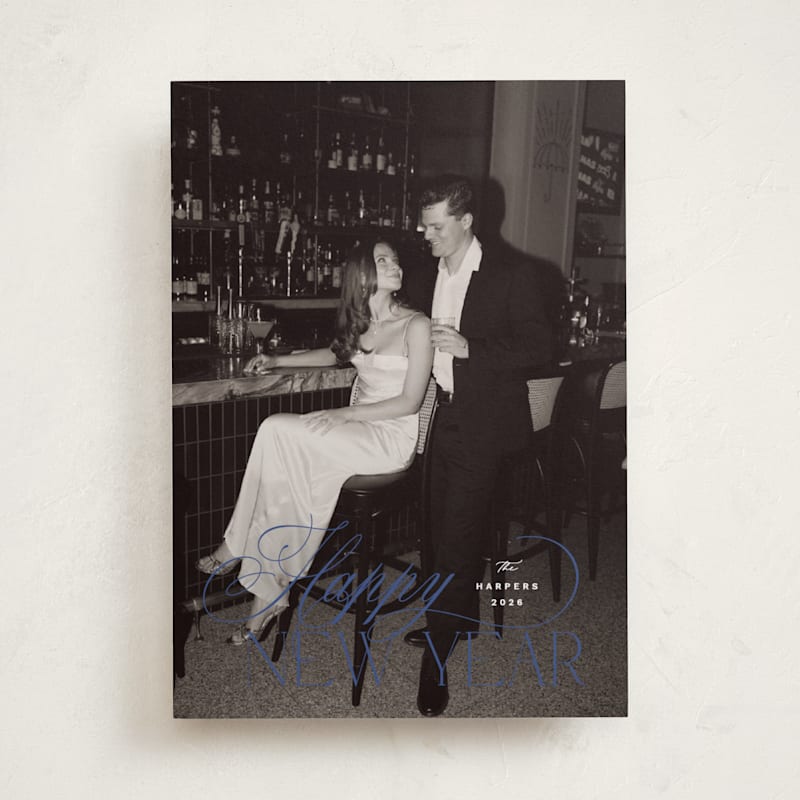 Holiday In Type Holiday Photo Cards