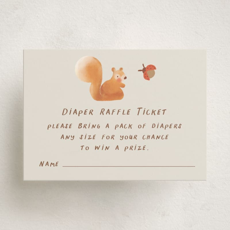 tippaleipae Mini Baby Shower Insert Cards
