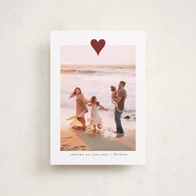 modern Heart Valentine's Day Petite Cards