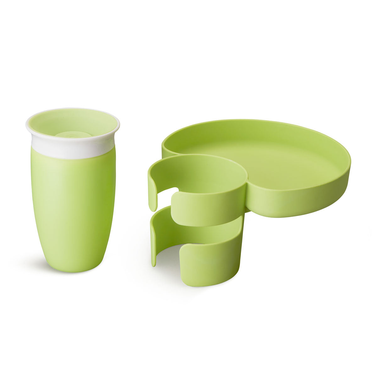 Munchkin Miracle® Cup & Car Seat Tray in Green