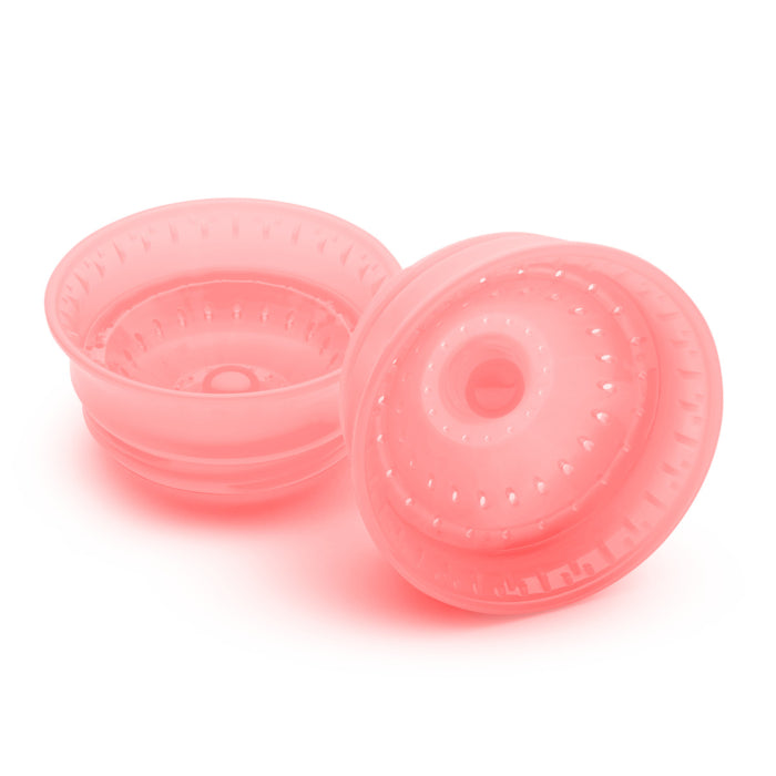 Munchkin Replacement Collars for Miracle® 360° Stainless Steel Sippy Cups, 2 Pack in Light Pink