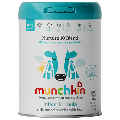 Munchkin Infant Formula with Original Milk, 4 Cans
