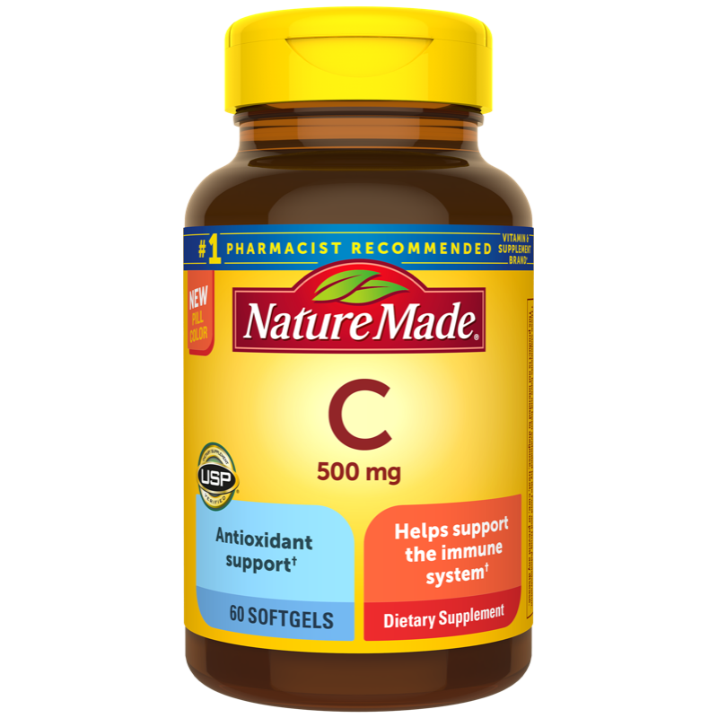 Nature Made Vitamin C 500 mg Softgels