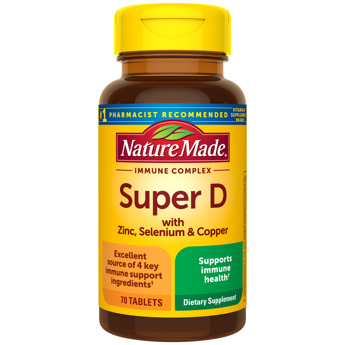 Nature Made Super D Immune Complex Tablets