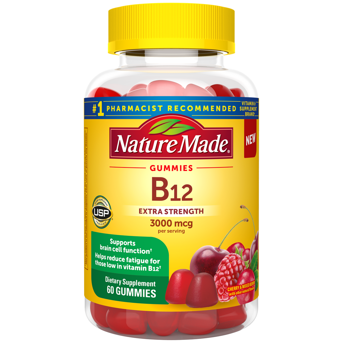 Nature Made Vitamin B12 Extra Strength 3000 mcg Gummies