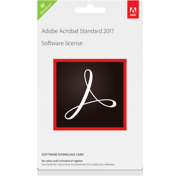 Adobe® Acrobat® 2017, Product Key