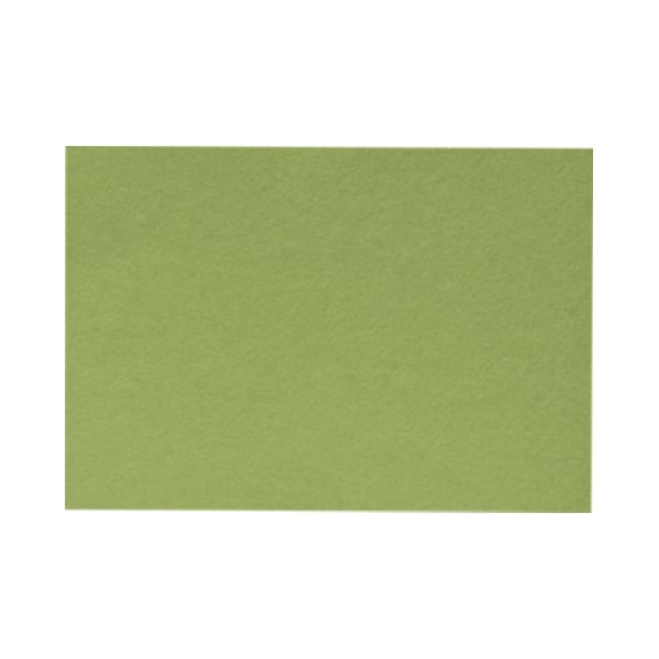 LUX Mini Flat Cards, #17, 2 9/16" x 3 9/16", Avocado Green, Pack Of 50
