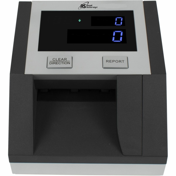 Royal Sovereign RCD-BG1 Infrared Counterfeit Detector, 7-1/16"H x 12-1/4"W x 10-3/16"D, Black