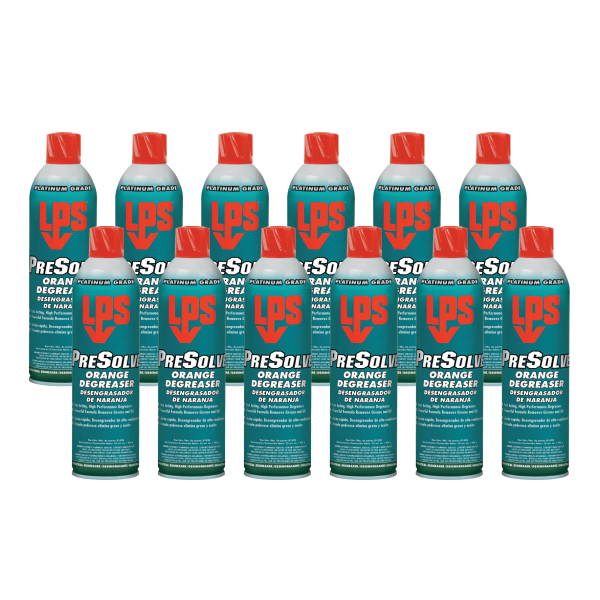 PResolve� Aerosol Orange Degreaser, Citrus Scent, 15 Oz Can, Case Of 12
