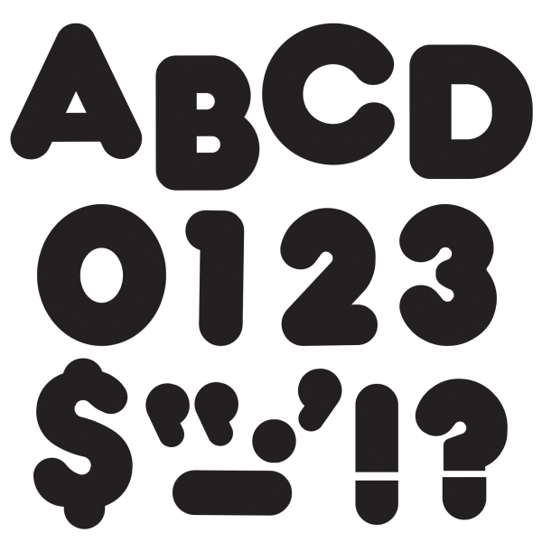 TREND Ready Letters�, 4", Casual Letters/Numbers, Pack Of 72
