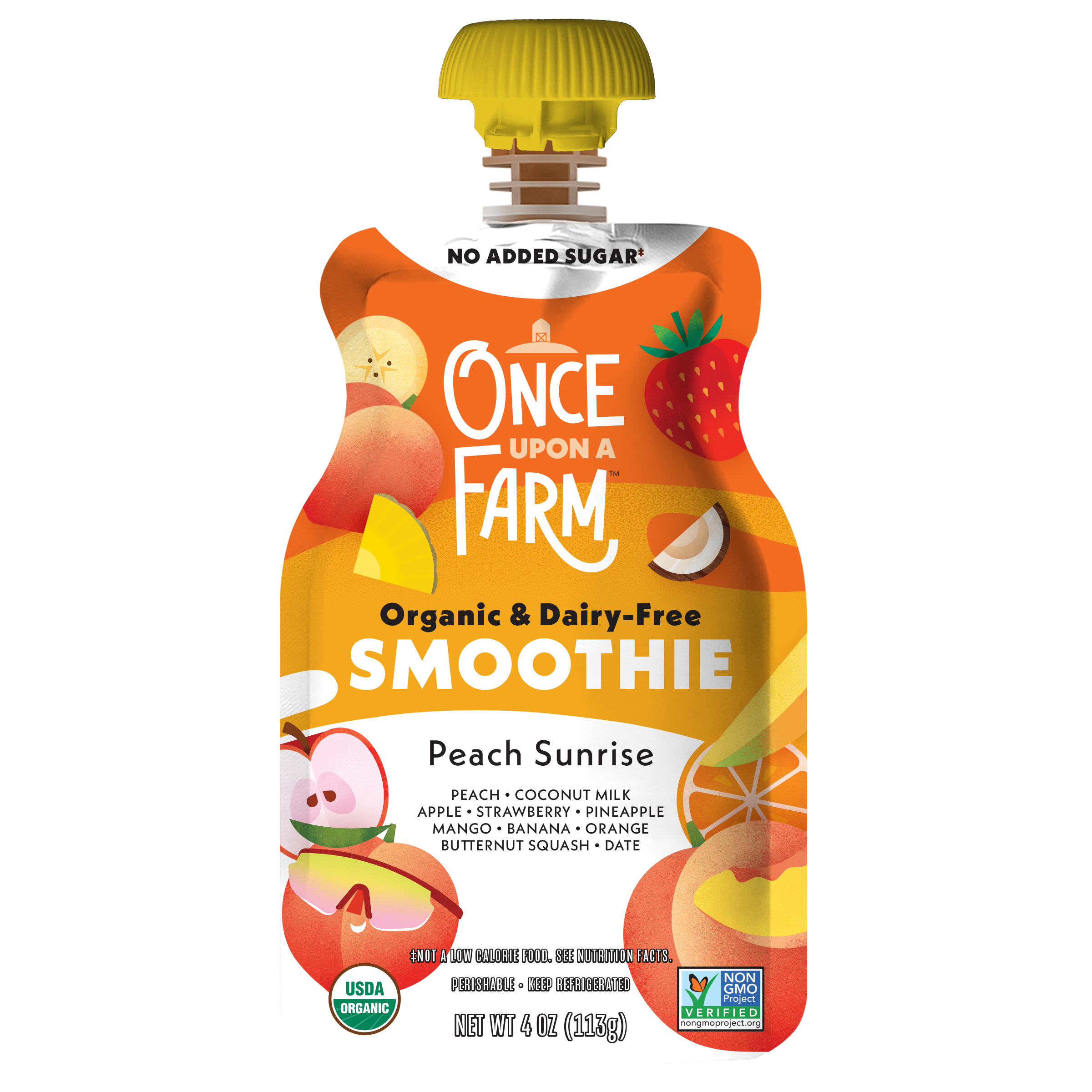 Peach Sunrise Dairy-Free Smoothie