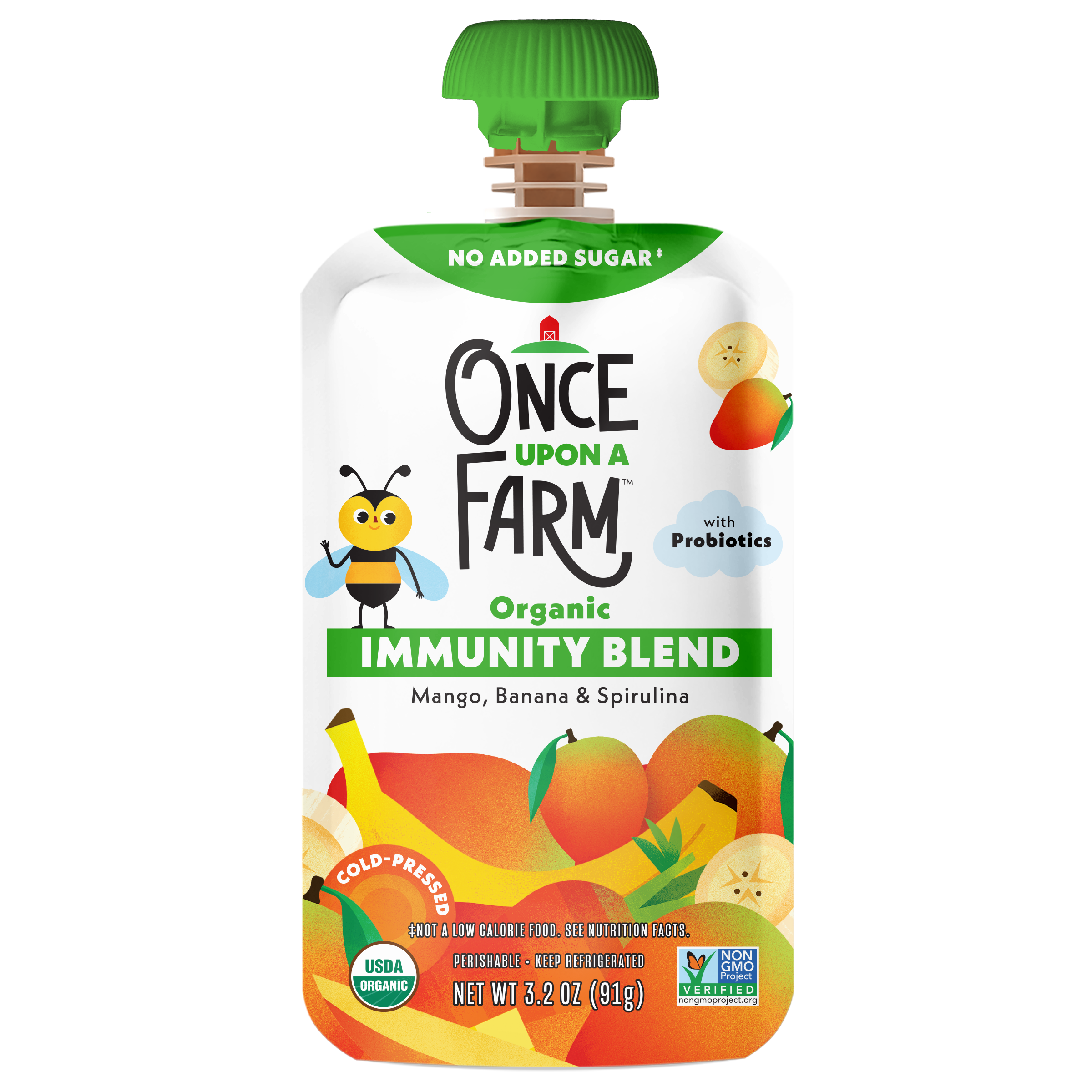 Mango, Banana & Spirulina Immunity Blend - 24 Pack